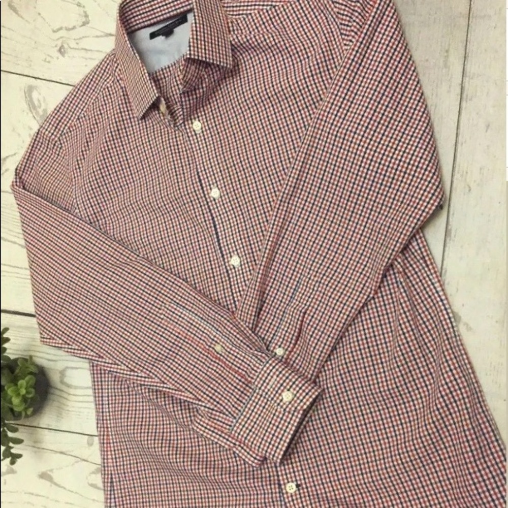 Banana Republic Men's Button Front Long Sleeve S